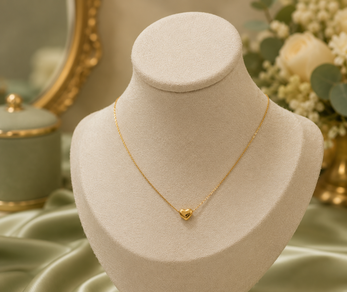 Céleste Heart Necklace