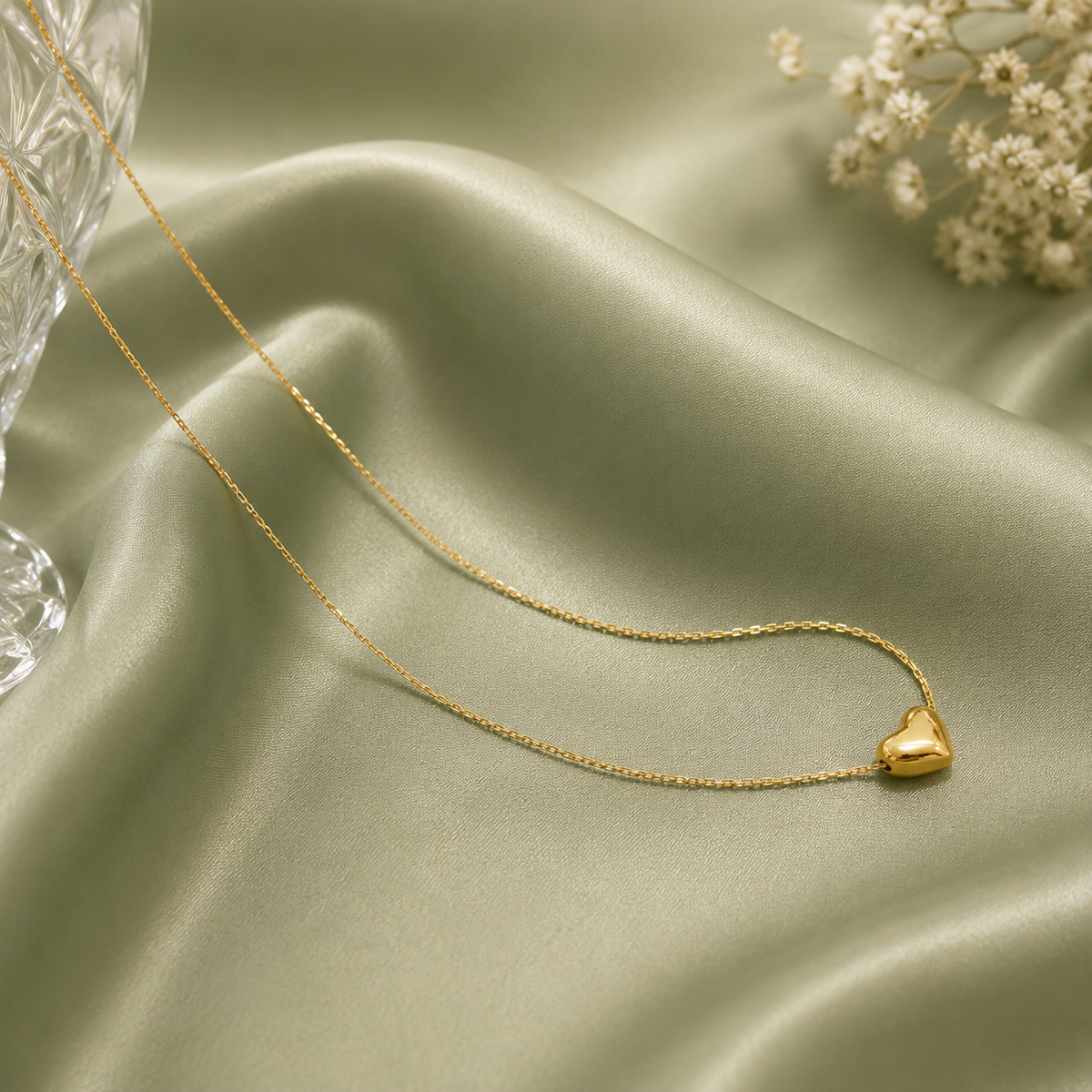 Céleste Heart Necklace